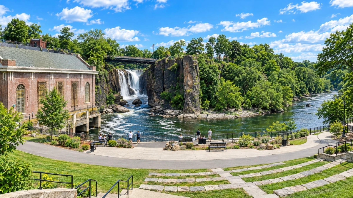 Great Falls of the Passaic River in Paterson, NJ