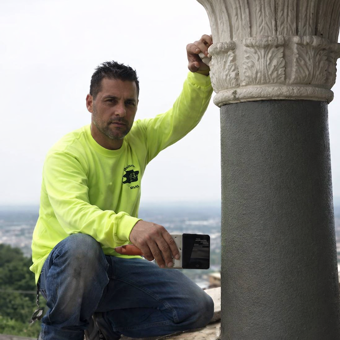 Biagio, owner of Masonry Pro Construction — over 30 years of union-trained masonry experience